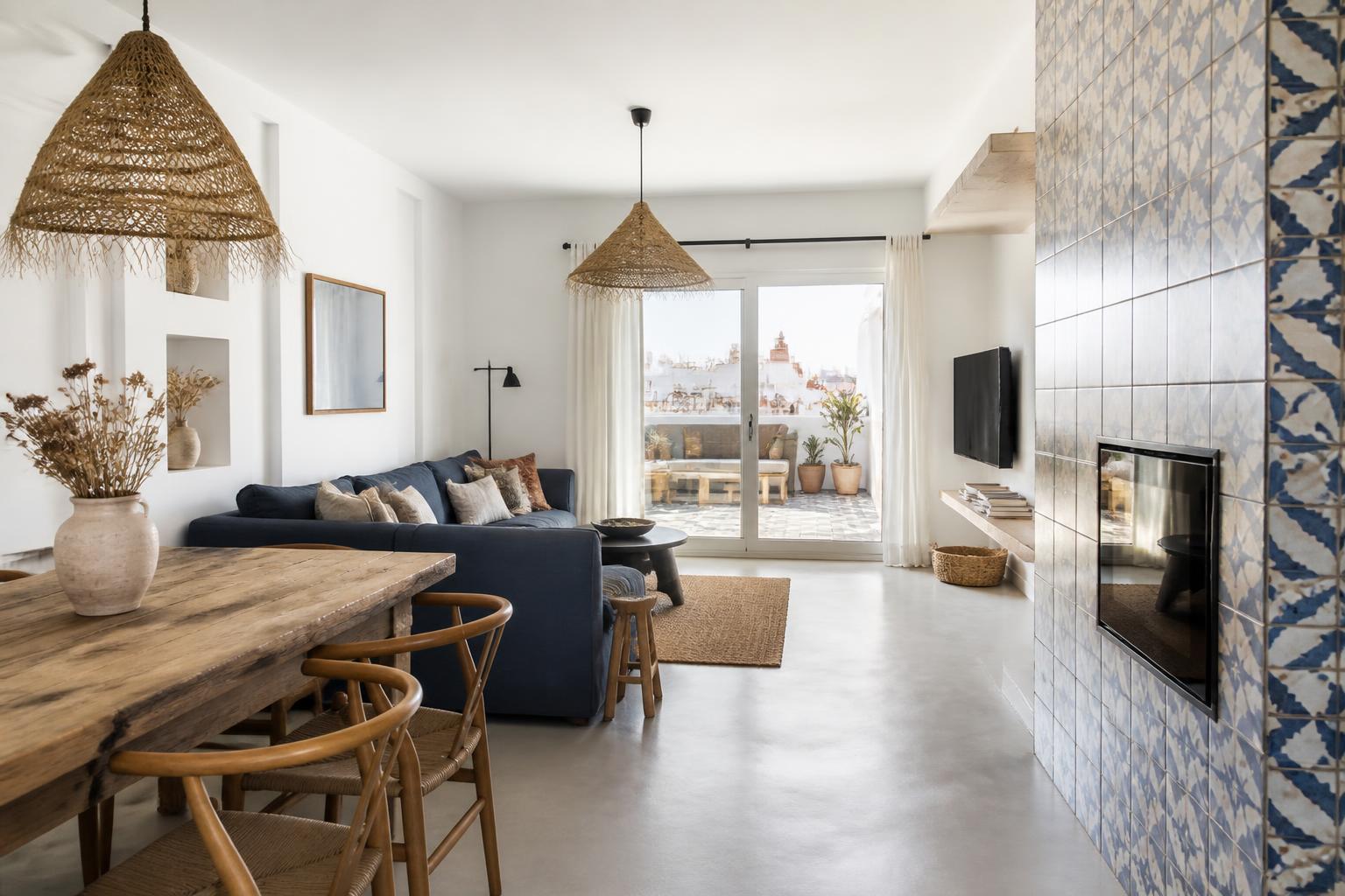 Penthouse Casco Antiguo i Estepona, gamla stan, Spanien